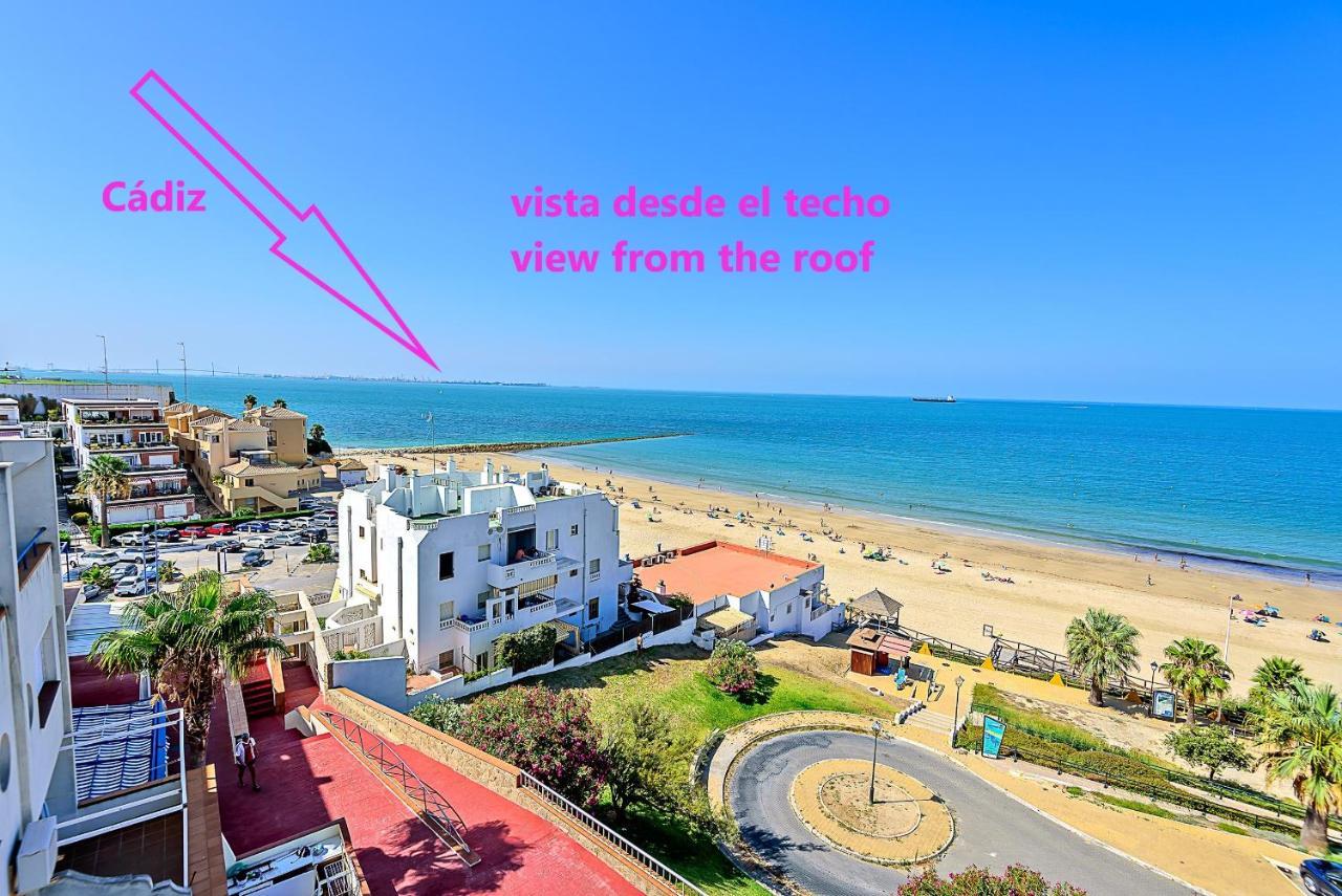 Ocean Sunset Beachfront House With Terraces El Puerto de Santa María Kültér fotó